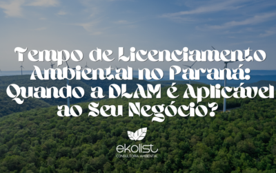 Dispensa de Licenciamento Ambiental (DLAM):