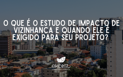 O que É o Estudo de Impacto de Vizinhança e Quando Ele É Exigido para Seu Projeto?